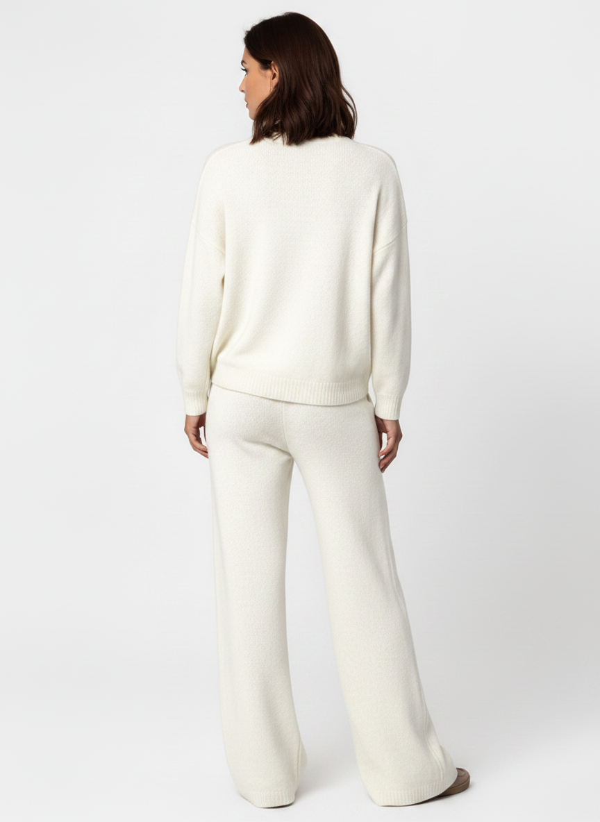Ivory Signature Knit Co-ord