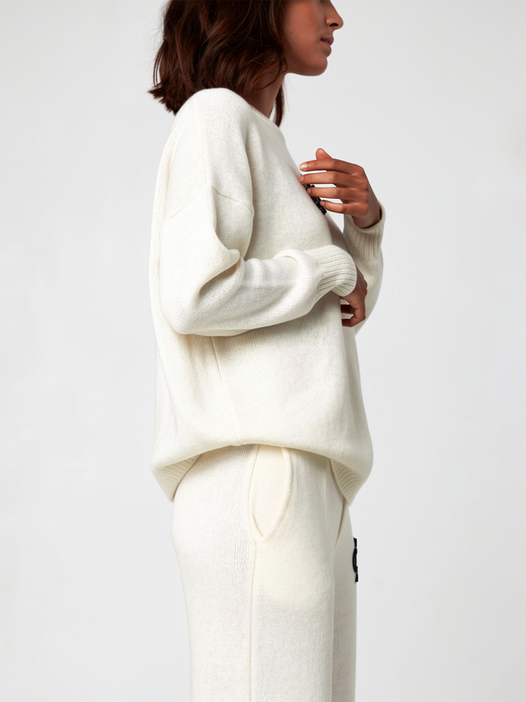 Ivory Signature Knit Co-ord