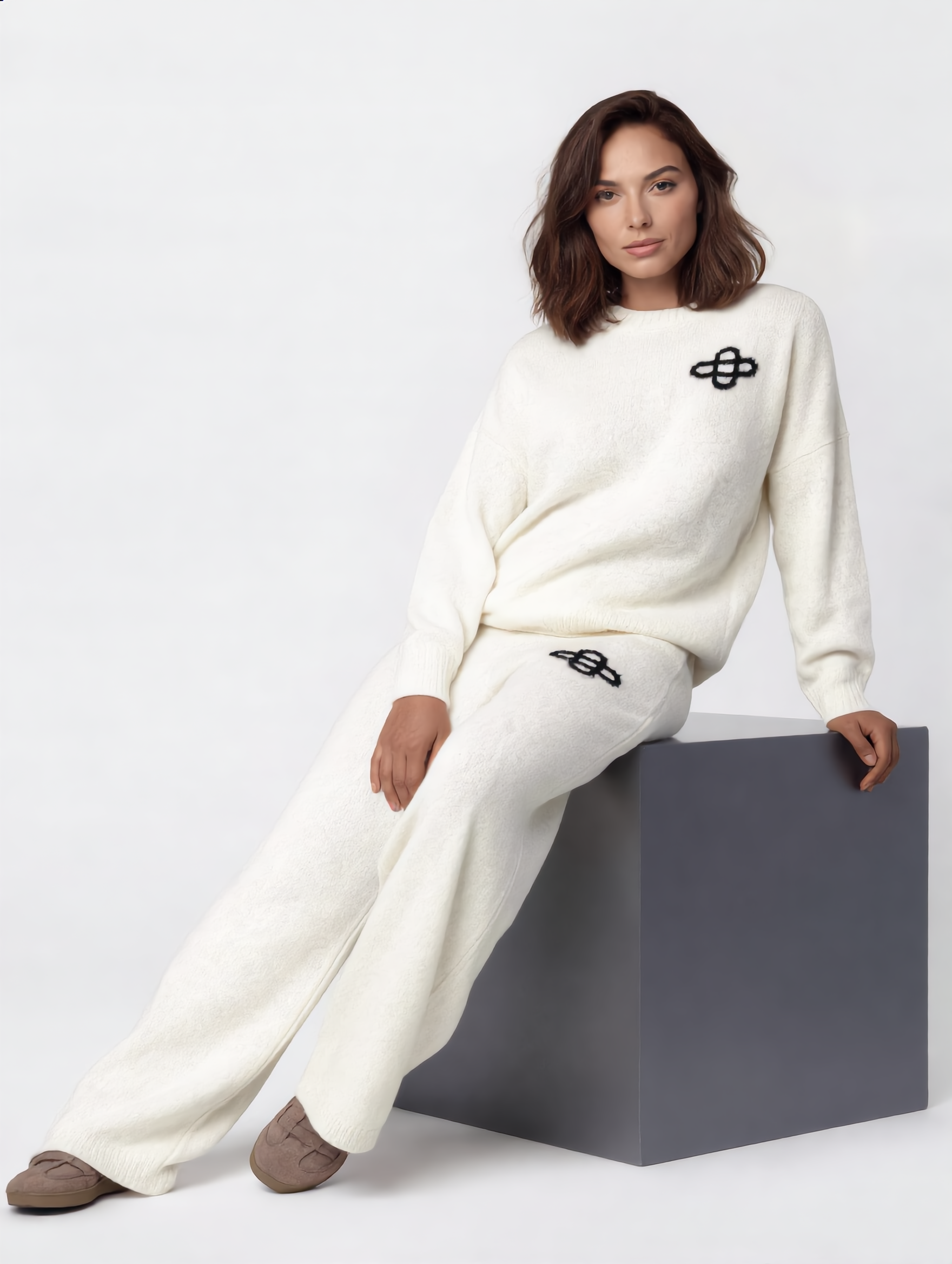 Ivory Signature Knit Co-ord