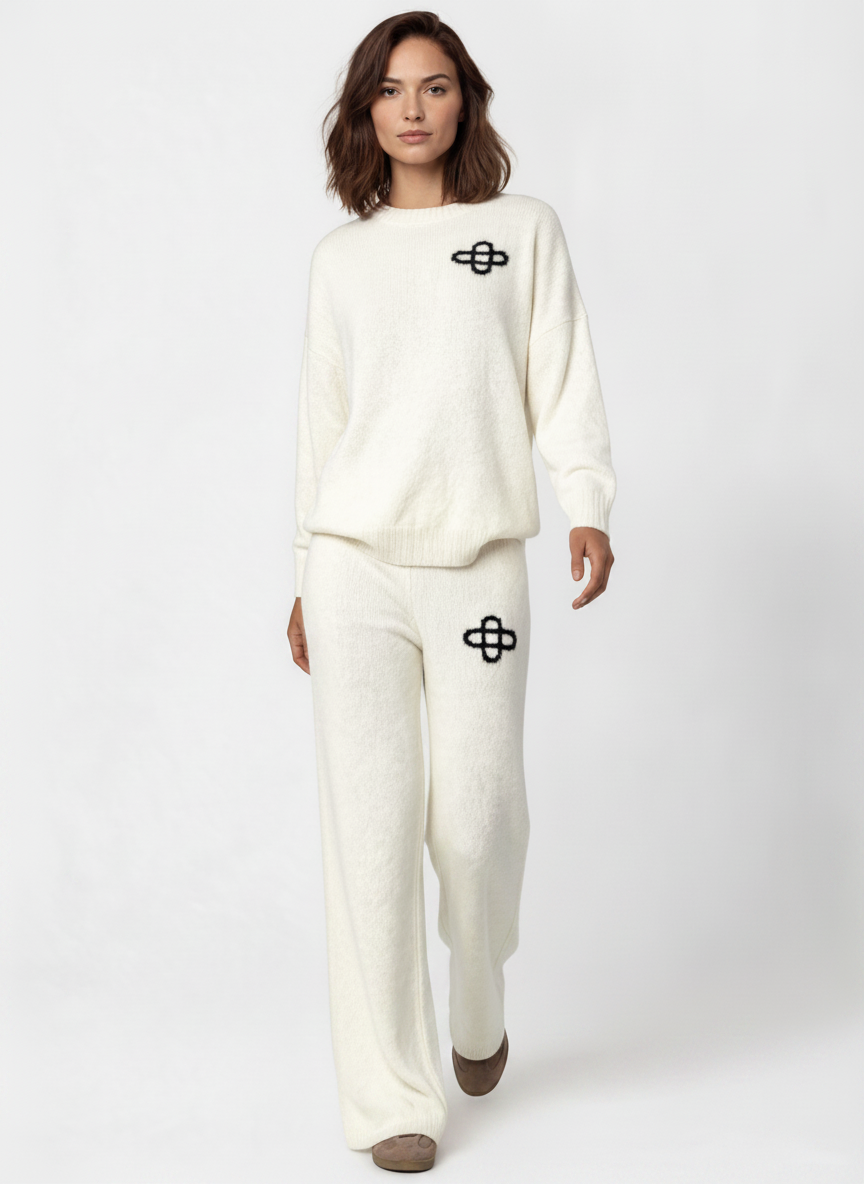 Ivory Signature Knit Co-ord